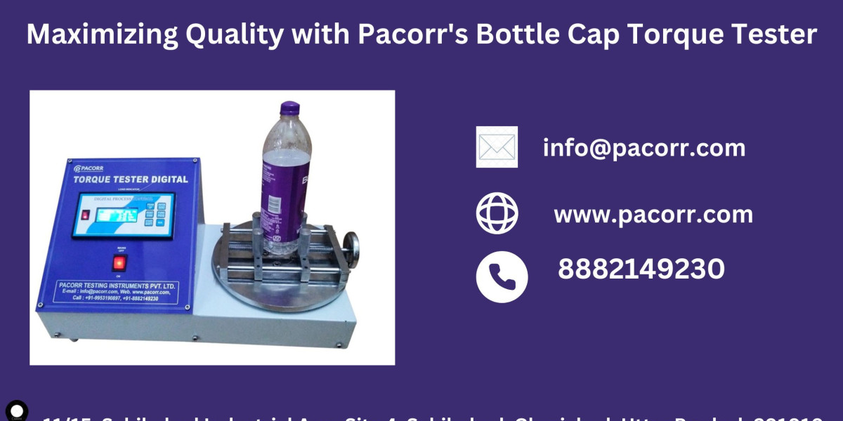 Bottle Cap Torque Tester: Accurate, Reliable, and Cost-Effective Quality Control Tool